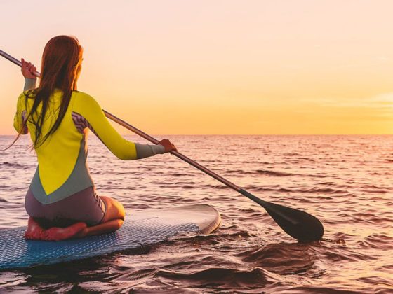 practicar paddle surf en Gijón