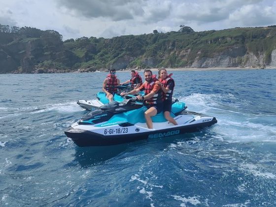 ruta motos de agua gijón